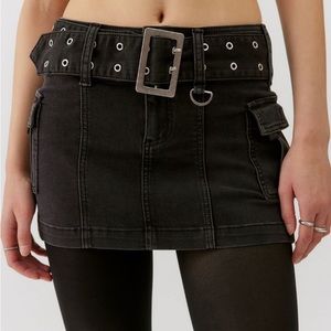 Urban Outfitters Joan Belted Mini Skirt